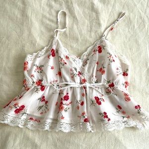 American eagle spaghetti strap blouse, never been worn